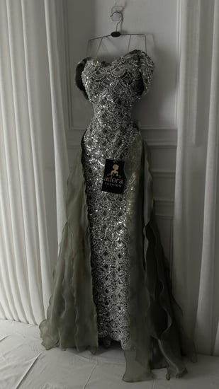 فستان سهره اوفر شولدر