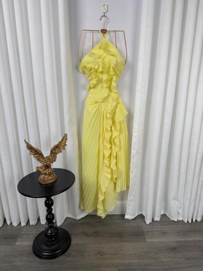 فستان العيد ليموني