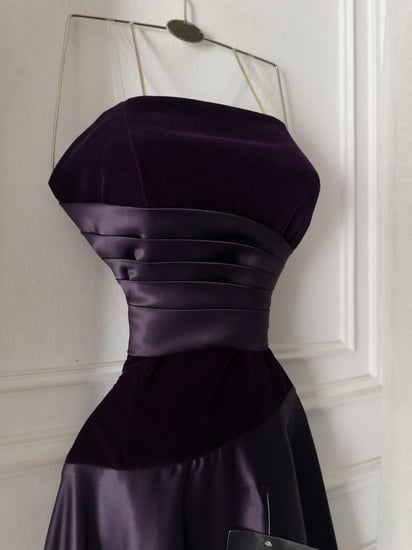 فستان سهره مخمل