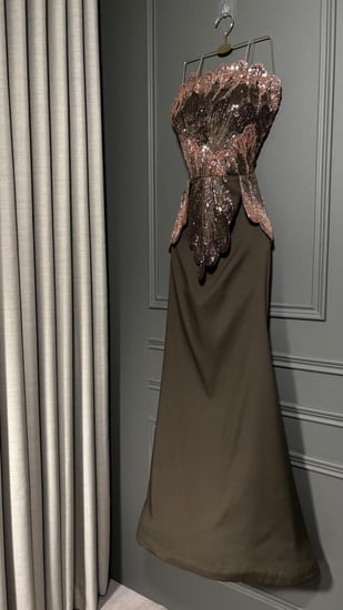 فستان سهرة شك