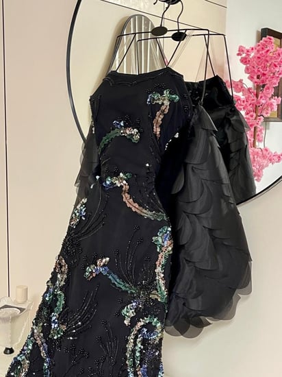 فستان سهره اسود