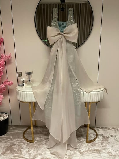 فستان سهرة مورد