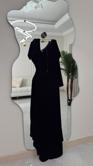 فستان سهرة مخمل فخم