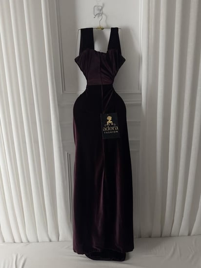 فستان سهره مخمل