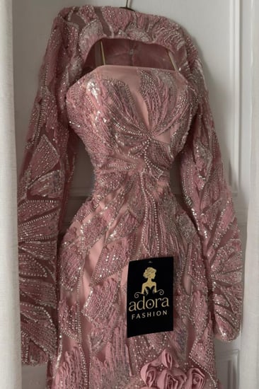 فستان سهره باكمام