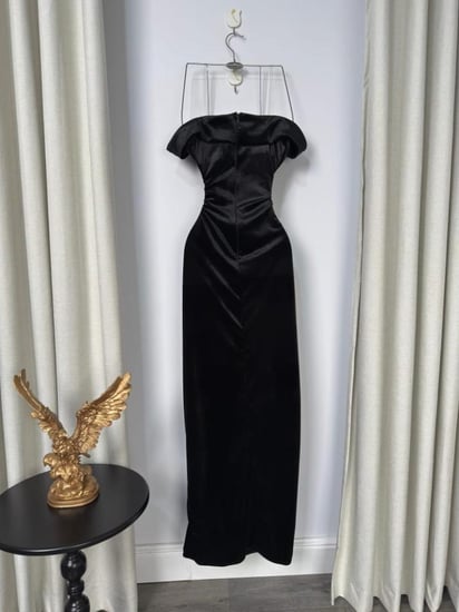 فستان سهرة مميز اسود