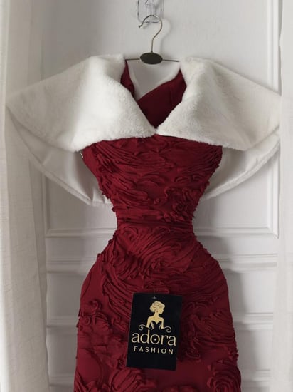 فستان سهره شتوي