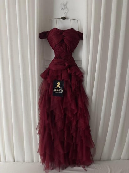 فستان سهره تل