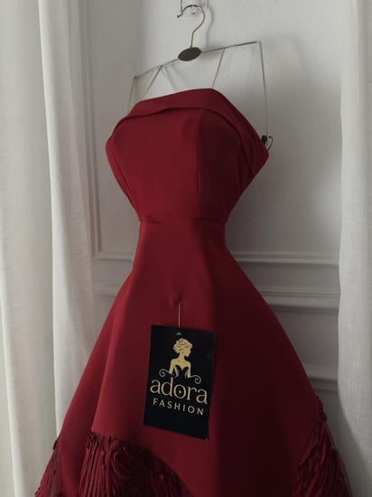 فستان قصير انيق