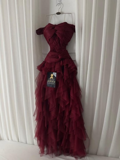 فستان سهره تل