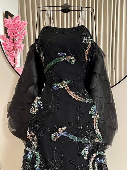 فستان سهره اسود