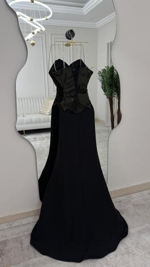 فستان سهرة طويل