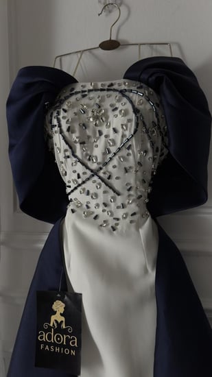 فستان سهره فصوص