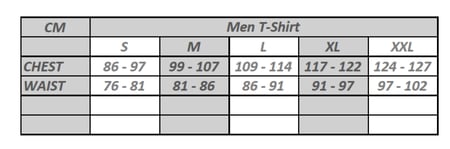 تي شيرت رجالي - برتقالي