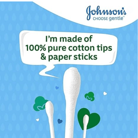 جونسون اعواد اذن جونسون اولونج اعواد اذن قطن الاذن جونسون اعواد الاذن