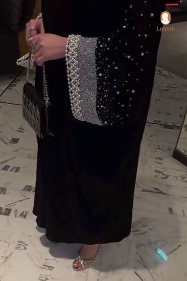 عباية بشت كريب ملكي إماراتي شك يدوي فاخر