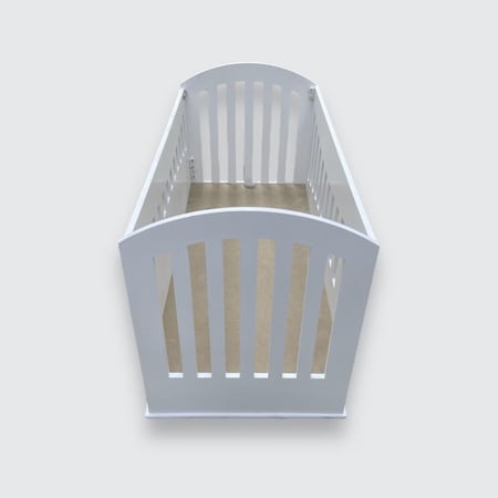 سرير اطفال حواجز خشب