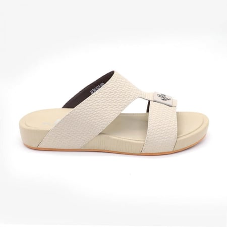 صندل طبـي خليجي رجالي بدون اصبع مزين بابزيم