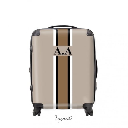 طقم شنطة يد M + شنطة سفر S ( تخصيص الحروف )