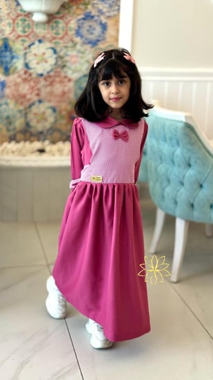 مريول ابتدائي الورود البيضاء_B