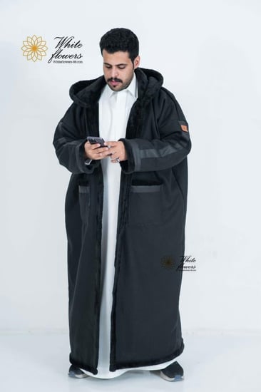 فروه رجالي اسود