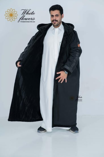 فروه رجالي اسود