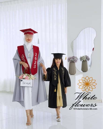 عباية تخرج  حسب لطلب
