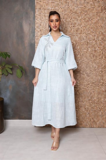 جلابيه بياقة قلاب Sky ~