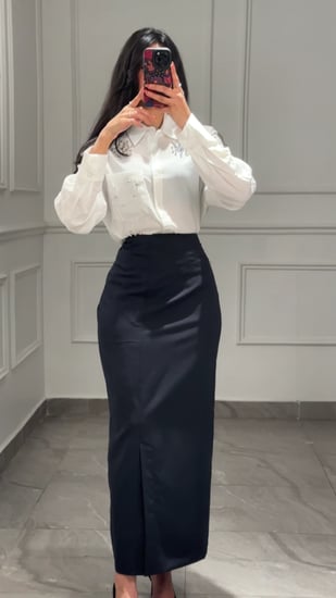 بلوزة مزينة بكريستال White