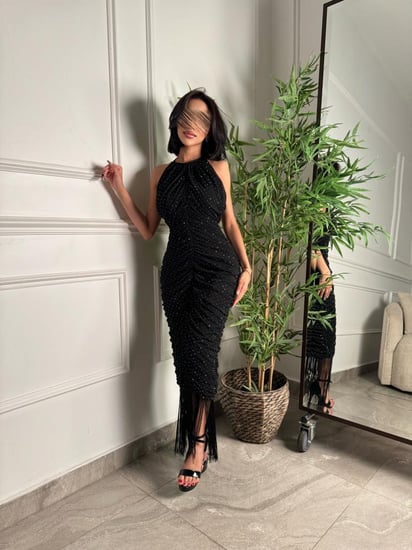 فستان سهره استرتش -