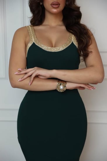 فستان استرتش ناعم ~