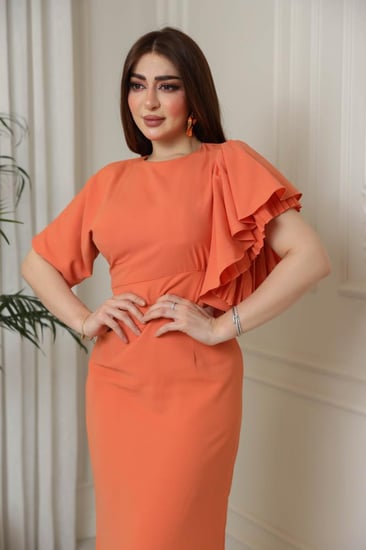 فستان ميد كريب ~