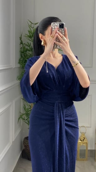 فستان سهره بلمعه