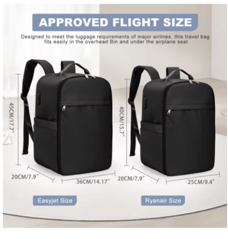 حقيبة ظهر  مقاس 40 × 20 × 25 حقيبة ظهر مثالية للمغامرا ت والسفر  اليومي  ( حقيبة  الشهر  والاكثر  مبيعا)