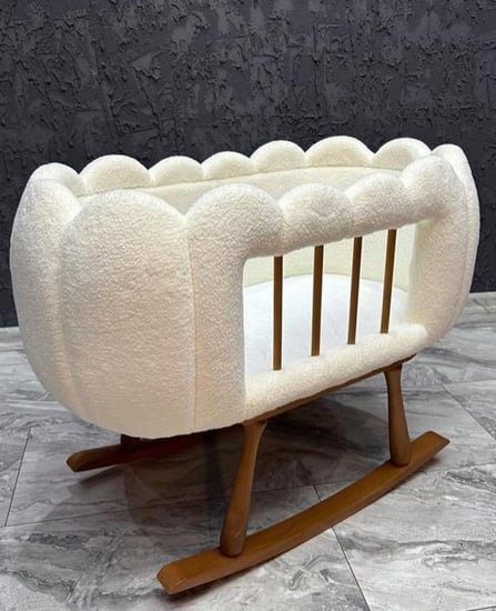 سرير استقبال مواليد تصميم تركي فاخر