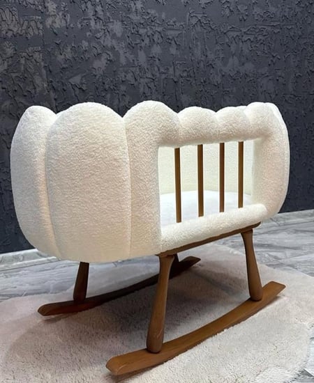 سرير استقبال مواليد تصميم تركي فاخر