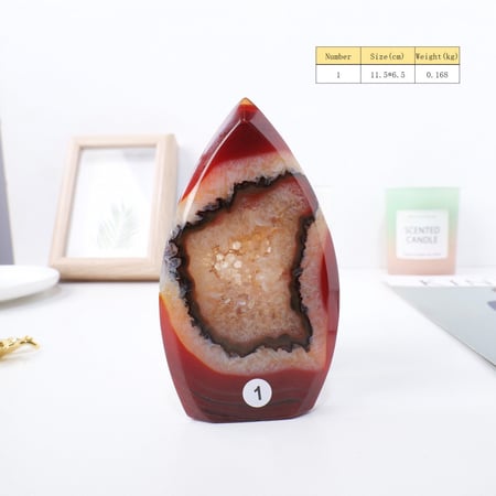 حجر العقيق الطبيعي