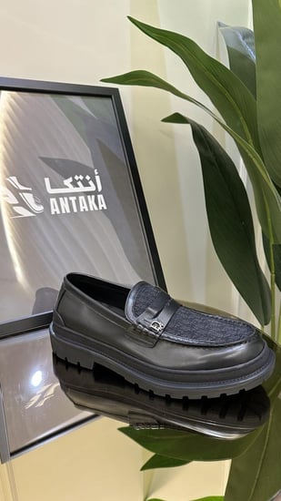 حذاء DiOR اسود  ( رسمي )