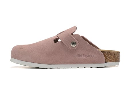 حذاء بيركن ستوك بوسطن- وردي