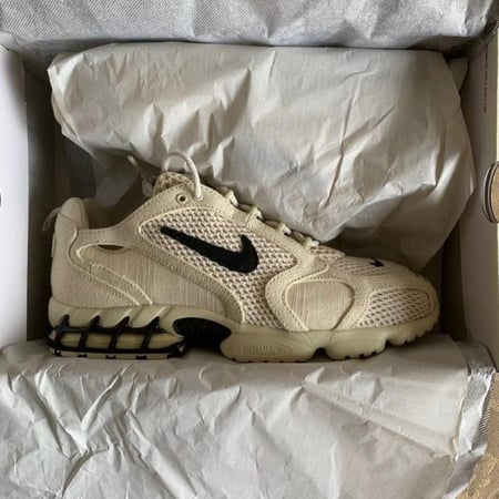 Stussy x Air Zoom Spiridon Caged 2