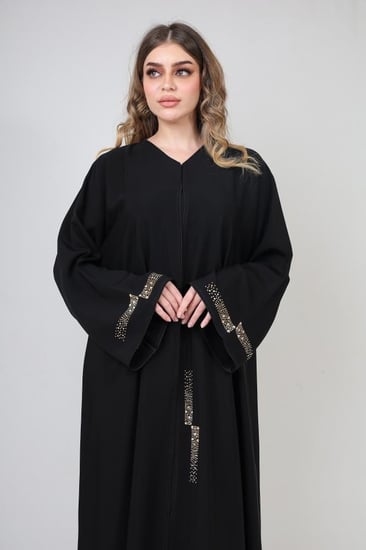 عباية صالونا سوارفسكي روكان