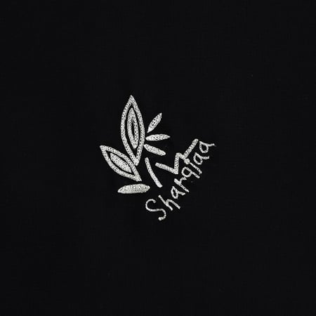 طرحة أمواج توقيع شرقية سمر