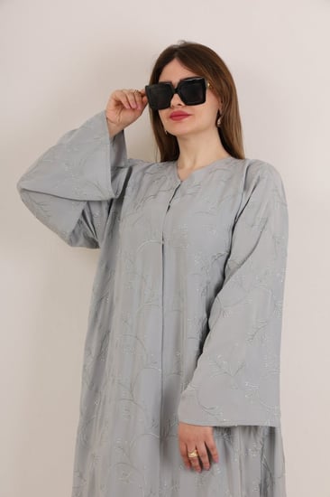 عباية صالونا مطرز كريستال قمر