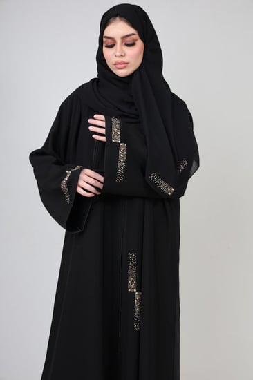 عباية صالونا سوارفسكي روكان