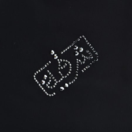 طرحة أمواج شعار شرقية سوارفسكي لين