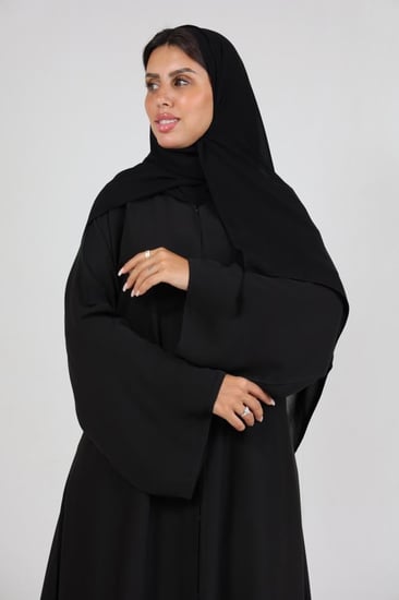 عباية توقيع يدوي كرستال مشاعل