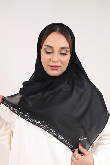 طرحة أمواج سوارفسكي