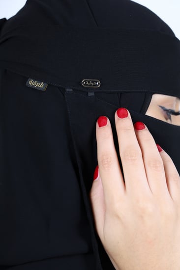 نقاب مفتوح توقيع معدن باتيل