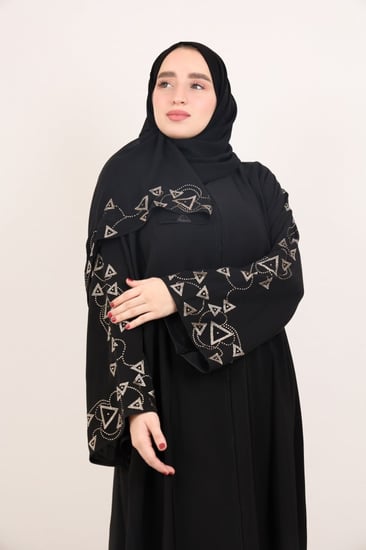 عباية صالونا سوارفسكي رزان