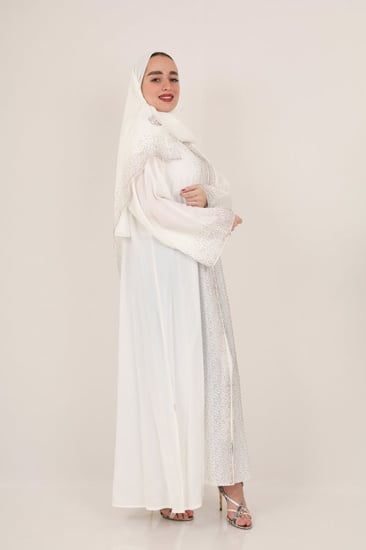 عباية صالونا سوارفسكي ياسمين